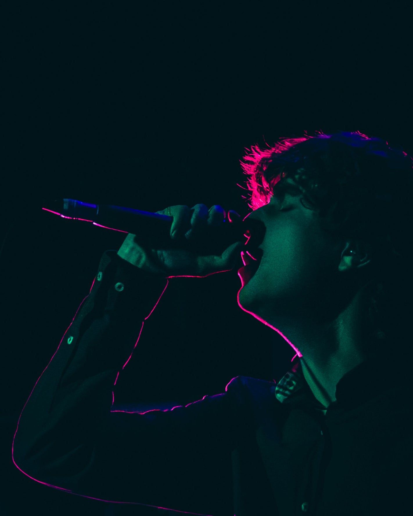 Marseille performing live on stage in Newcastle
