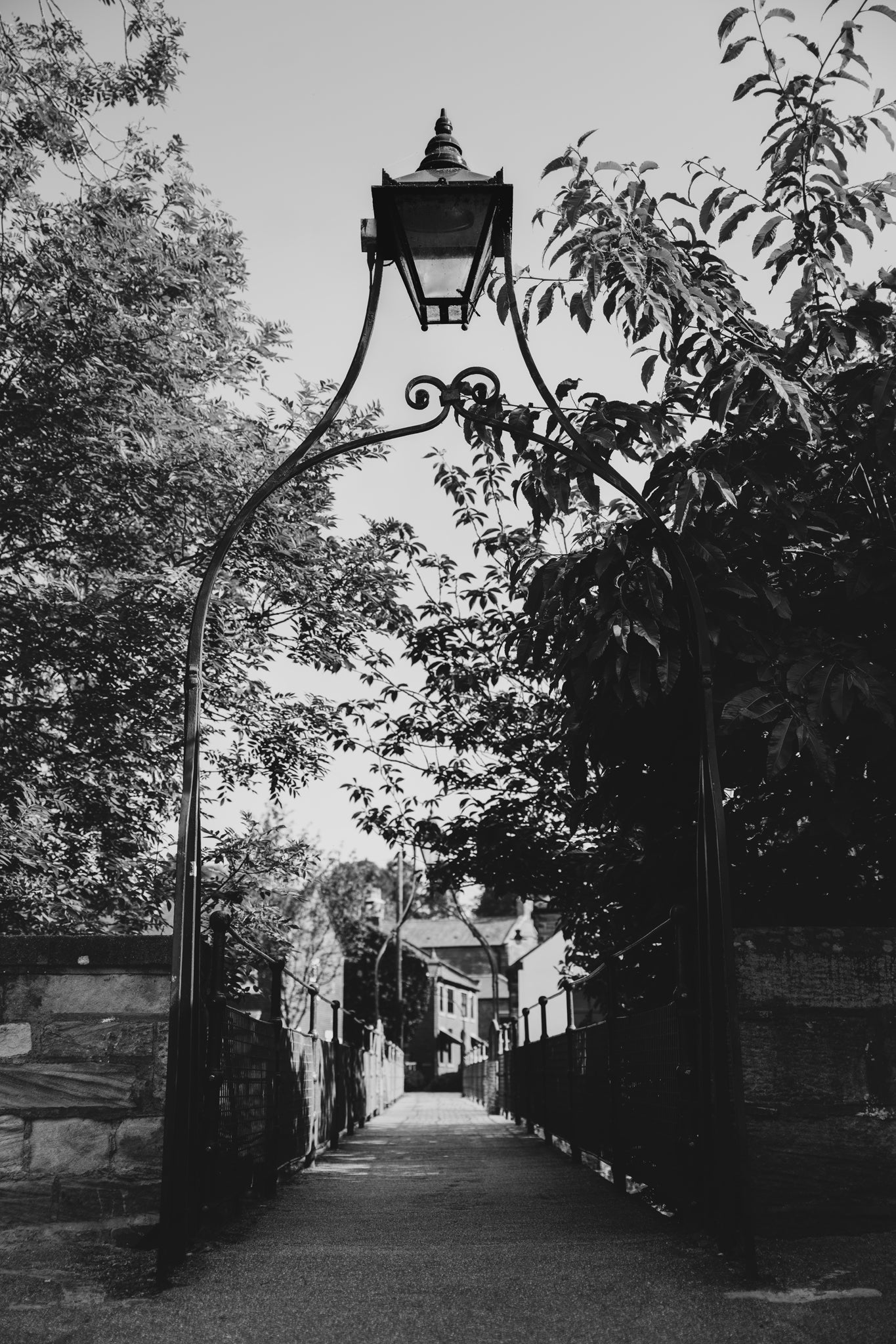morpeth footbridge in northumberland