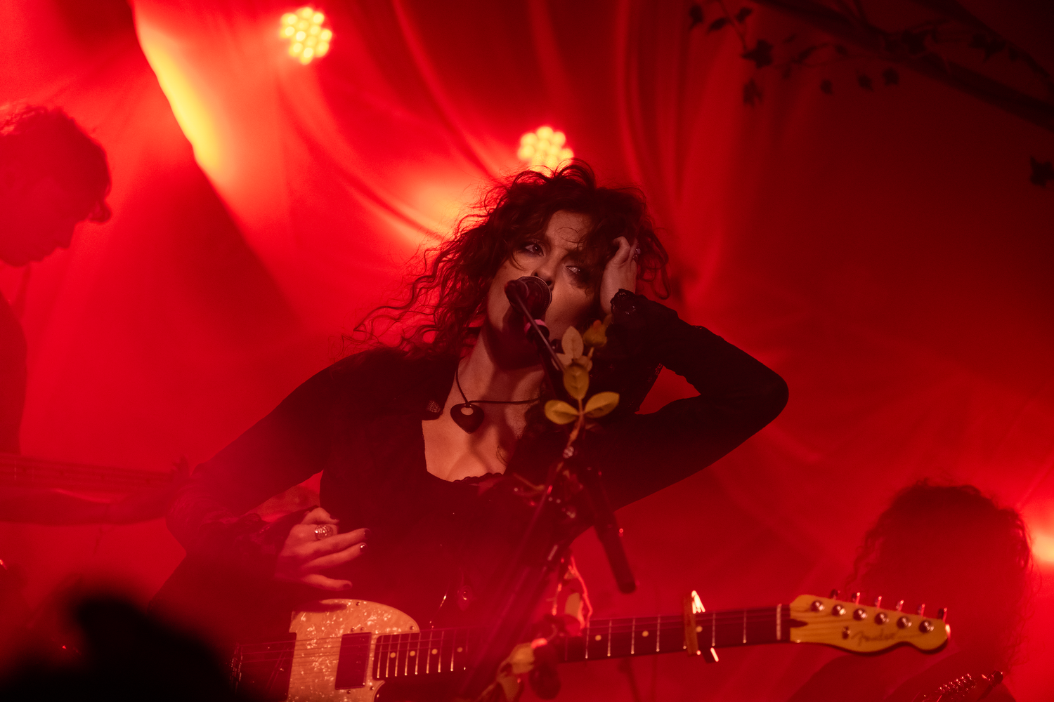 Heidi Curtis playing at The Cluny in Newcastle