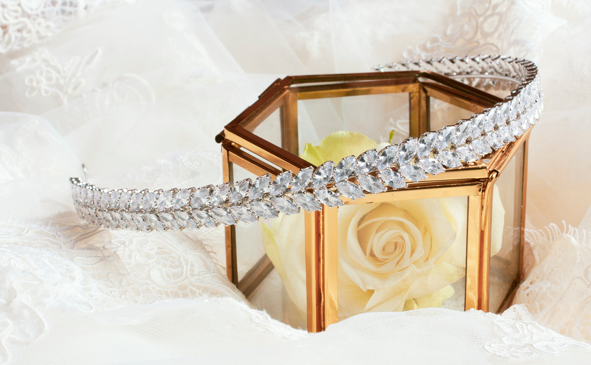 Sarah Vuong bridal tiara